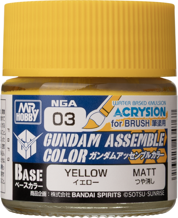 NGA03 Gundam Assemble Color Yellow [Acrysion] (Mr. Color) **PRE-ORDER**