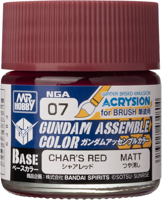 NGA07 Gundam Assemble Color Char's Red [Acrysion] (Mr. Color) **PRE-ORDER**