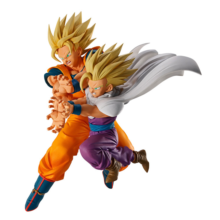 Son Goku & Son Gohan {Spectacle Battle} [Dragon Ball Z] (Bandai Spirits Masterlise Ichibansho)  **PRE-ORDER**