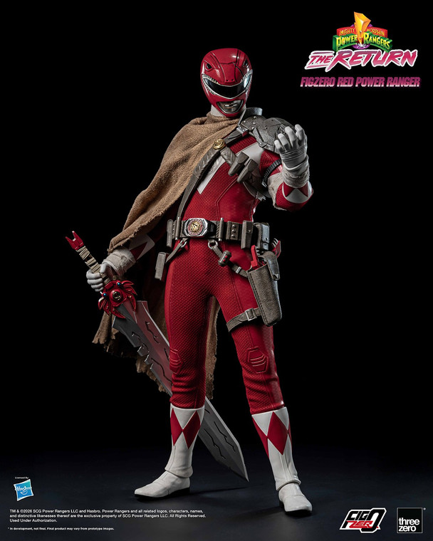 Figzero Red Power Ranger [Mighty Morphin Power Rangers: The Return (Threezero)  **PRE-ORDER**