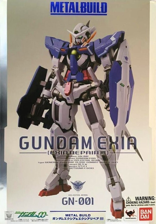 Gundam Exia & Exia Repair III (Metal Build)