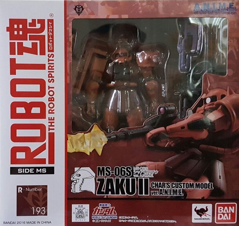 #193 Char's Custom Zaku II [Ver. A.N.I.M.E.] (Robot Spirits)