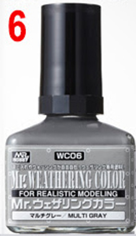 WC06 Multi Gray (Mr. Weathering Color Paint)