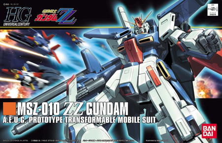 バンダイ HG ガンプラ セット RX-93 ν V2 ZZガンダム 111 ZZ Gundam (HGUC) - Hobbyholics