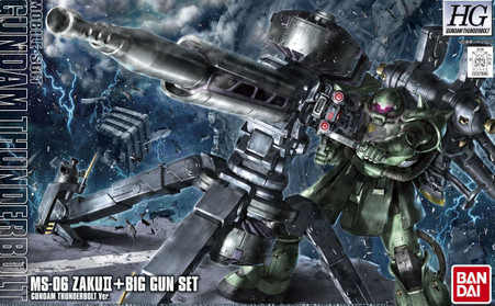 008 Zaku II Big Gun Set [Thunderbolt Ver.] (HGTB) - Hobbyholics