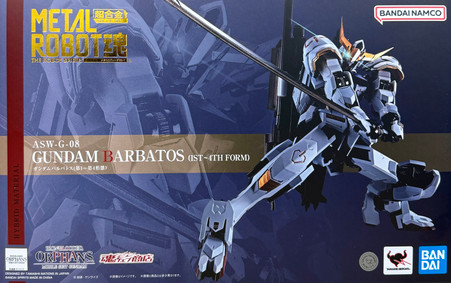 日本ブラックメタル SABBAT BARBATOS 他4枚セット METAL ROBOT SPIRITS < SIDE MS > Gundam Barbatos (1st to 4th