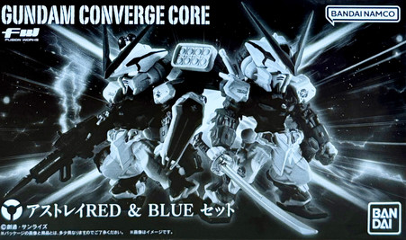 FW Converge Core Gundam Astray Red & Blue Set [Gundam SEED Astray