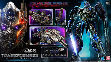 コミック・アニメ Transformers The Last Knight DLX Nemesis TRANSFORMERS THE LAST KNIGHT DLX NEMESIS PRIME ACTION FIGURE