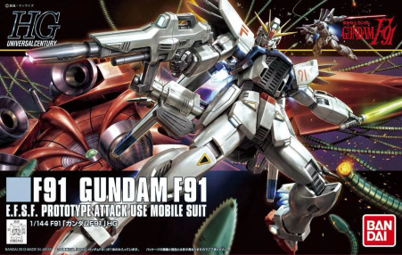 167 Gundam F91 (HGUC) - Hobbyholics