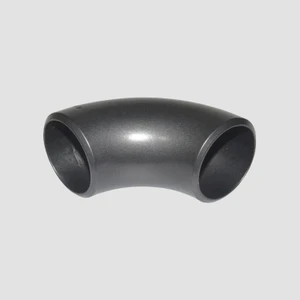 3-inch 90-degree long-radius Schedule 40 carbon steel butt-weld elbow