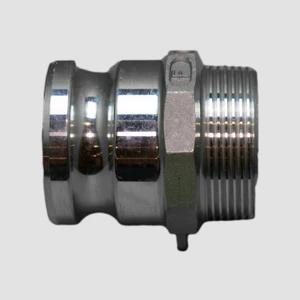 2-1/2-inch aluminum Type F camlock adapter