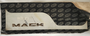 TRUX Accessories TM-1429 Mack Door Window Trim with Mack Cutout Stainless Steel