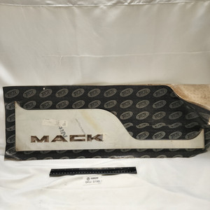 TRUX Accessories TM-1429 Mack Door Window Trim with Mack Cutout Stainless Steel
