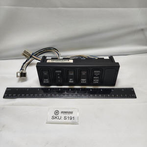 International Pollak 32237 6-Pin Switch Panel Assembly