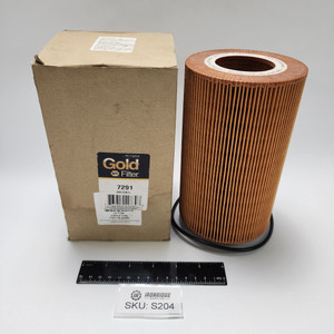 NAPA 7291 Gold Oil Filter Cartridge with Seal, Cross Reference LX37508
