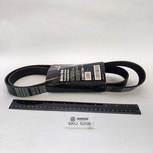 Mack 23961764 8PK1601 V-Ribbed Drive Belt, 8 Rib, Rubber