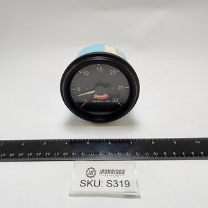Peterbilt Q43-6011 Tachometer Gauge RPM x100 Black 30-Scale