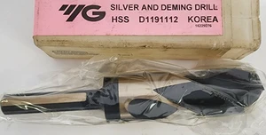 NEW YG D1191112 Silver and Deming drill bit 1-3/16"