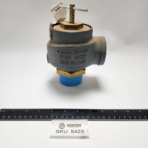 Kunkle Valve 0337-H01AKM-0025 Pressure Relief Valve, 25 PSI Set Pressure