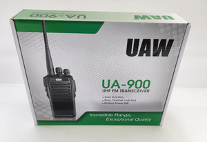 UAW UA-900 UHF FM Transceiver Radio Kit with Charger