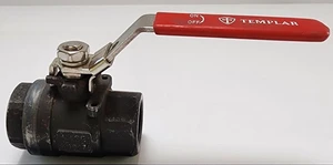1" Threaded Ball Valve 2000 PSI, Templar Handle