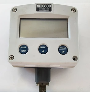Electronic Data Devices EDD800 Flow Rate Indicator / Totalizer