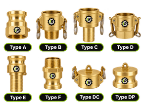 Camlock Fittings Explained: Types A, B, C, D, E, F, DC and DP