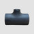 2 x 2 x 1-inch Schedule 40 carbon steel reducing tee