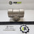 1-1/4" Threaded 304 Stainless Steel Tee, Class 3000