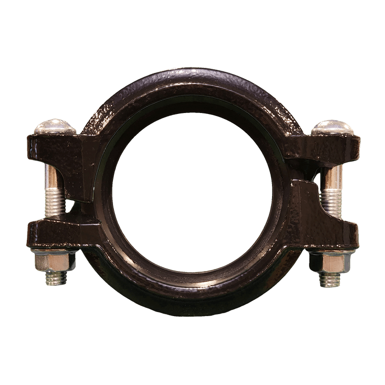 Rigid Push-On Grooved Coupling for Steel Pipe | Quick-Connect Ductile Iron