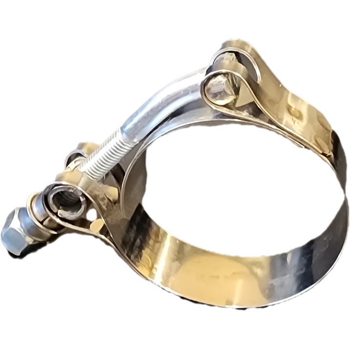 T-Bolt Hose Clamp, Stainless Steel