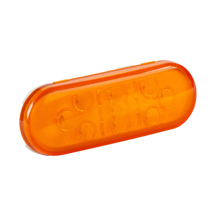 Oval Amber STT LED Light