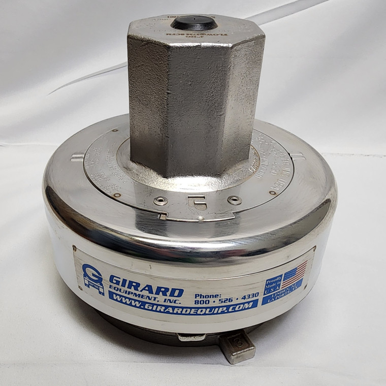 Girard Pressure Relief Vent, DOT3X407TWV1, 3" NPT Female, 30# psi MAWP, with Vacuum Relief