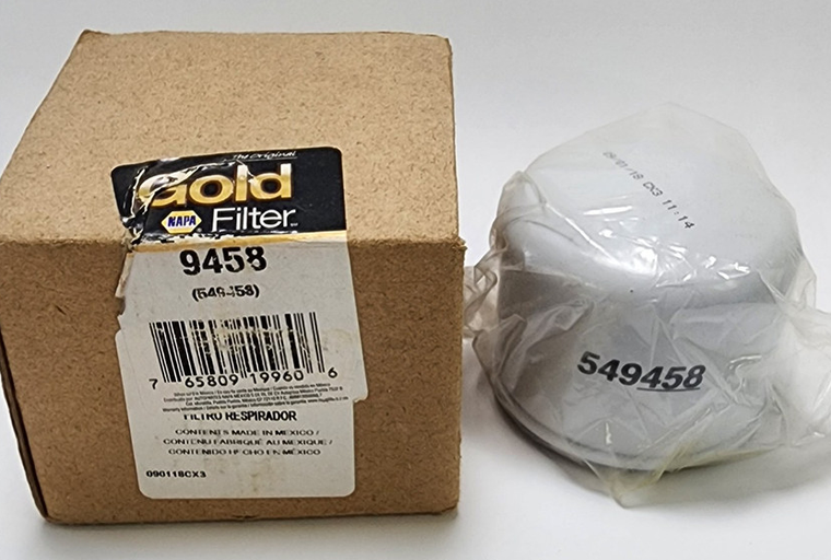 NAPA 9458 Crankcase Breather Filter