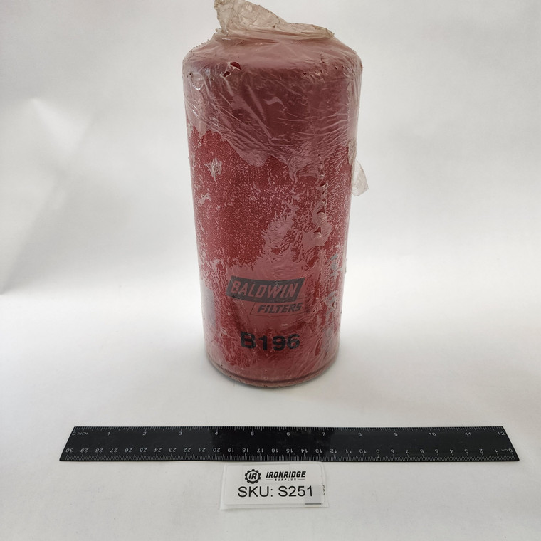 Baldwin Filters B196 Spin-On Filter Surplus New Old Stock