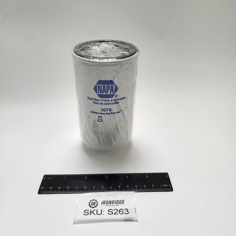NAPA 3076 Fuel Filter Maximum Heavy Duty Protection