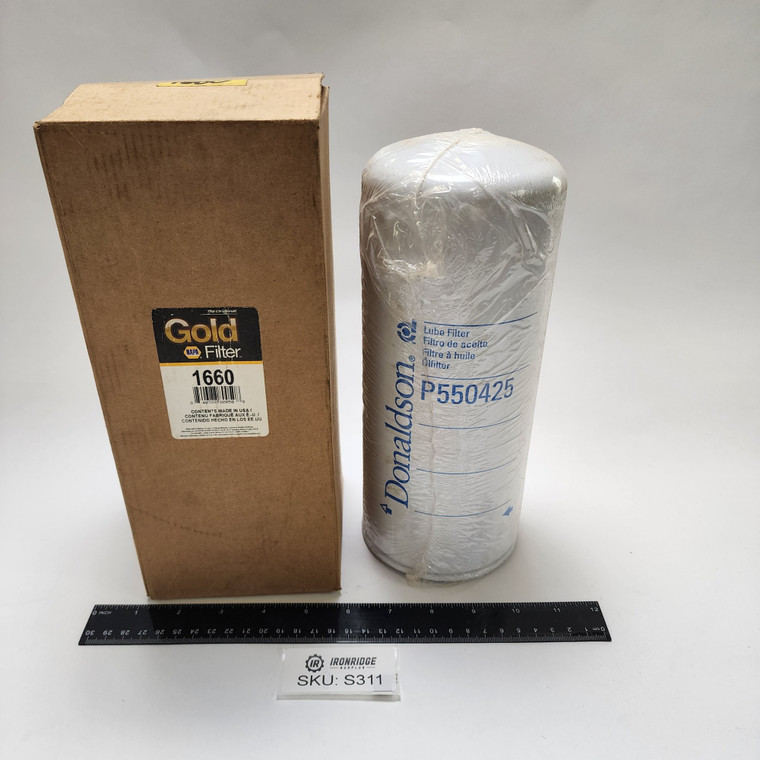 NAPA Gold 1660 Lube Filter Oil Filter New Old Stock, Donaldson P550425