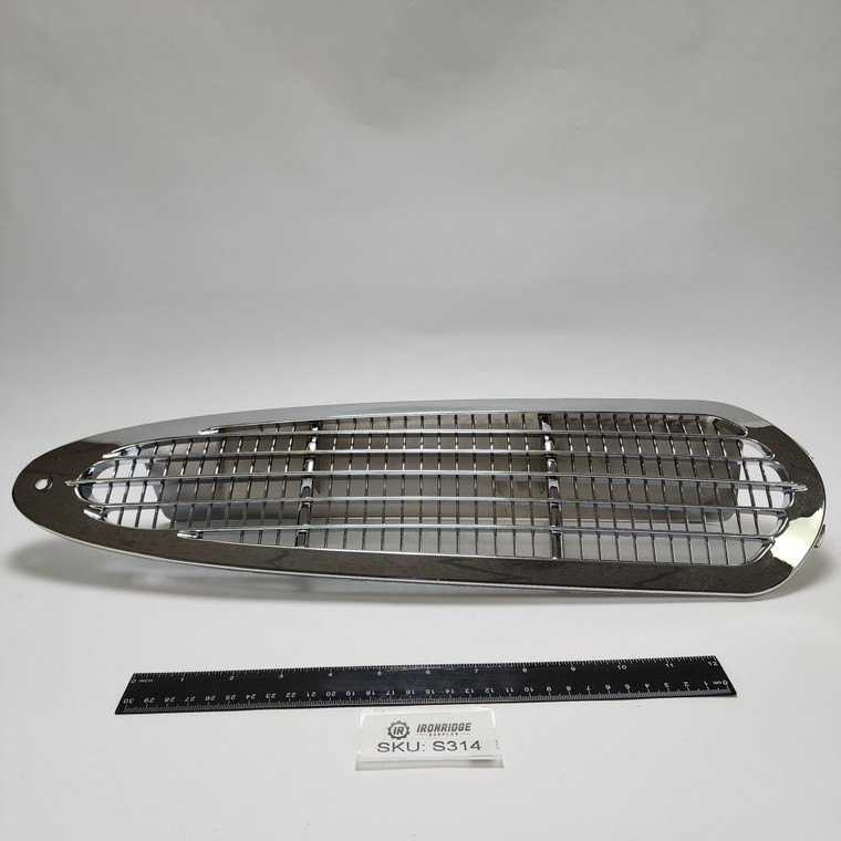 FREIGHTLINER 17-14809-008 Grille insert, Chrome Plated