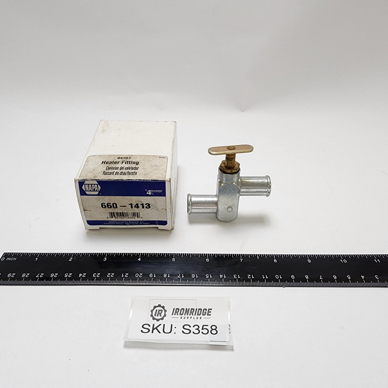 NAPA 660-1413 Heater Fitting 3/4" x 3/4" Heater Valve