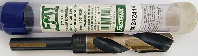 Fastenal 0316254 13/16 HSS Silver & Deming Drill Bit