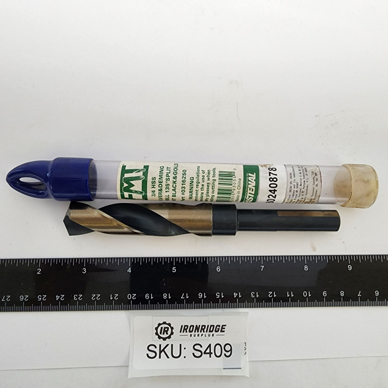 Fastenal 0316250 3/4 HSS S&D drill bit