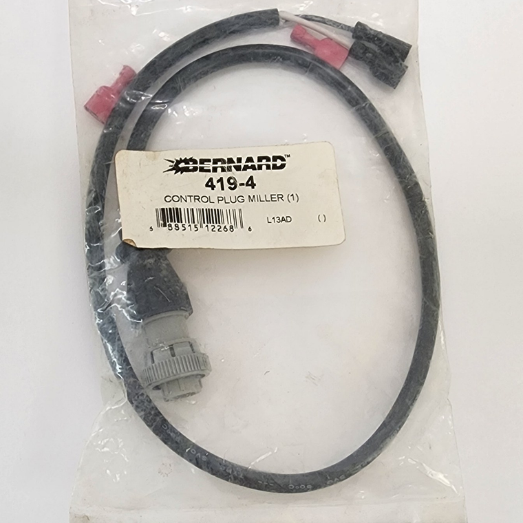 Bernard 419-4 Miller Control Plug Cable Assembly