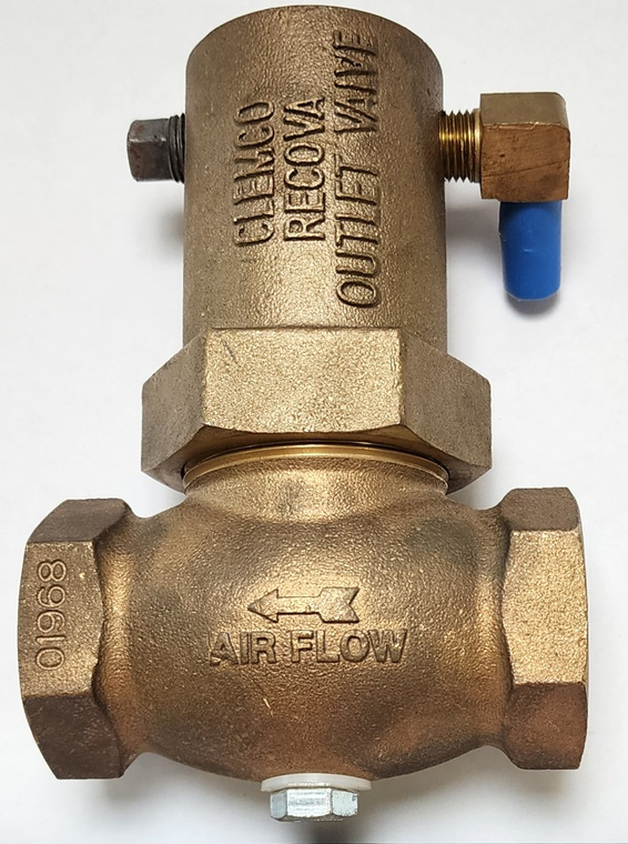 Clemco 01967 1 in. Piston Outlet Valve