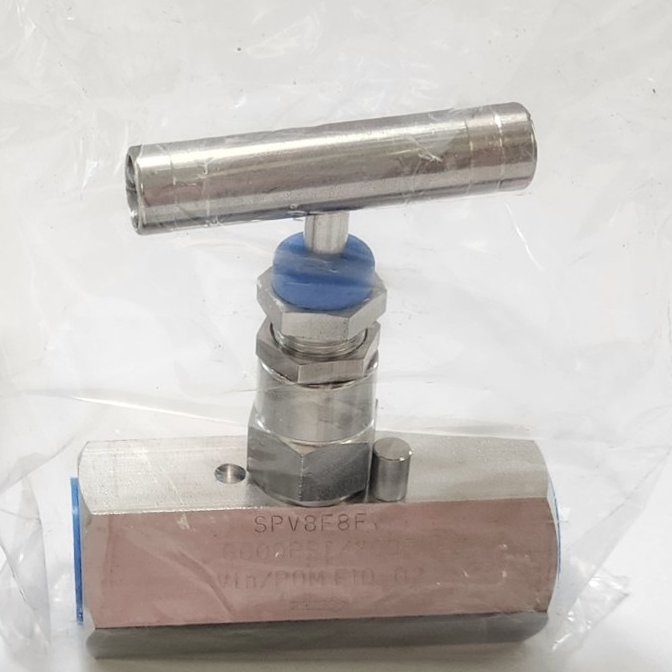 1/2" Stainless Steel Needle Valve SPV8F8FV 6000 PSI by Texas Oilfield Products