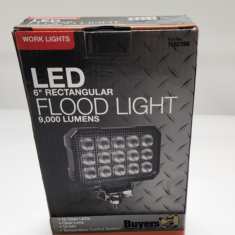 Buyers Products Ultra Bright LED Flood Light, MPN 1492196