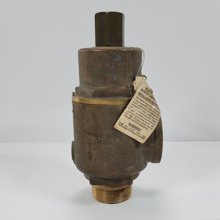 Kunkle Valve 0020-H01-MG Pressure Relief Valve 2in Threaded 175 PSIG