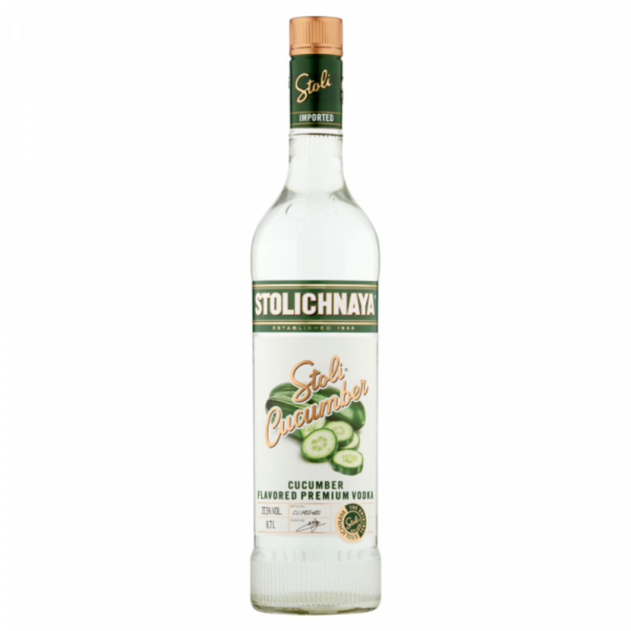 Stolichnaya Cucumber Vodka (70cl) Champagne One