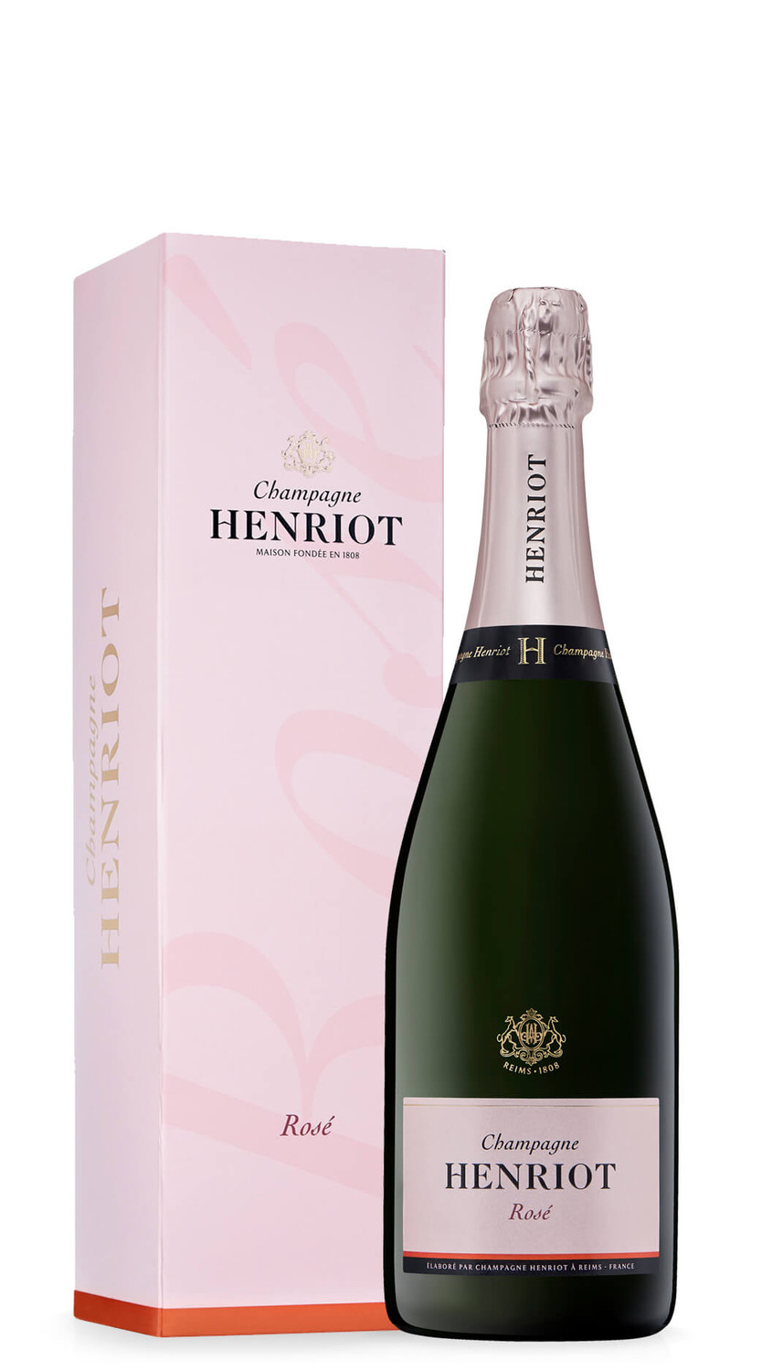 Henriot Brut Rose In Gift Box (75cl) - Champagne One