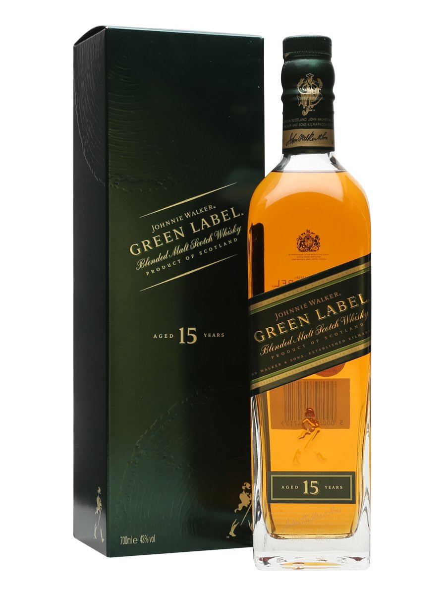 Johnnie Walker Green Label (70cl) - Champagne One