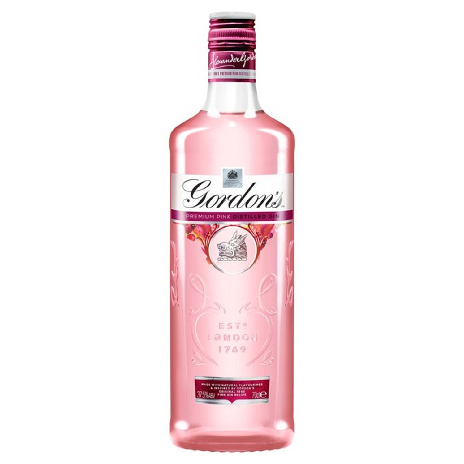One (70cl) Gordons - Gin Champagne Pink